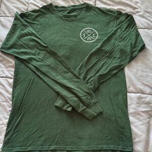 Green Sand Cloud Long Sleeve Shirt (S)